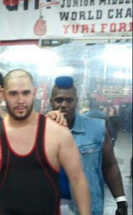 Chris Santiago (Sydney Cloud) and Tiger Tyree